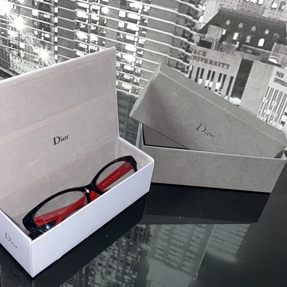 Authentic Christian Dior Logo Cannage Eyewear Sunglasses w/Lens - Picture 9 of 13